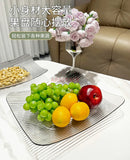 Axyaa Fruit Tray Coffee Table Dried Fruit Snack Candy Storage Box Plates High-End