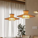 Axyaa Wabi Sabi Hanging Chandelier - Retro Pendant Lamp for Dining Room