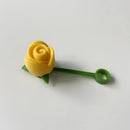 Axyaa Silicone Rose Straw Caps for Stanley Tumbler 40oz - Kawaii Flower Topper