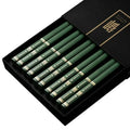 Axyaa Aluminum Alloy Chopsticks Set - 5 Pairs Reusable Sushi Sticks Korean Tableware