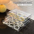 Axyaa Crystal Bracelet Storage Box: Beaded Jewelry Display Drawer Organizer