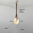 Axyaa Minimalist Marble Pendant Light for Living & Dining Room