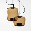 Axyaa Glass Restaurant Pendant Lamp Minimalist Nordic LED Hanging Light
