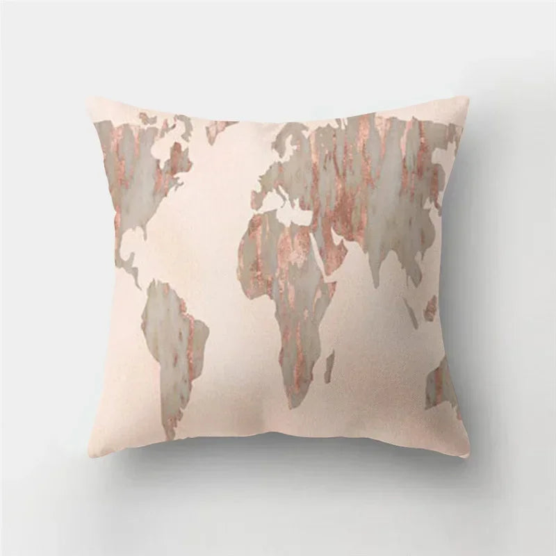 Abstract Geometric Pillowcase by Axyaa: Nordic Design, 45x45cm
