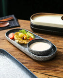 Axyaa Large Tableware Set for Snacks, Dim Sum, Fried Chicken, French Fries