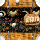 Axyaa Floral Branches Table Runner for Kitchen Dining Decor