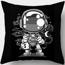 Axyaa Spacemen Rocket Pillowcase for Sofa Home Decor Kids Room