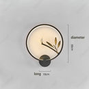 Axyaa LED Chinese Branch Flower Bird Wall Lamp for Home Decoration
