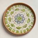 Axya Handmade Rattan Shell Tray for Home Decoration and Serving