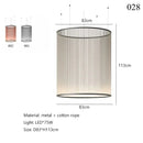 Axyaa Tassel Pendant Light: Modern Staircase Living Room Dining Room Lamp