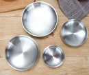 Axya Stainless Steel Seasoning Side Dish Plate Tray Bowl
