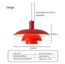 Axyaa Nordic LED Chandelier for Home Dining Room Living Room Decor