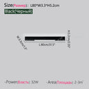 Axyaa Long Strip LED Ceiling Lamp for Modern Minimalist Living Room Lighting