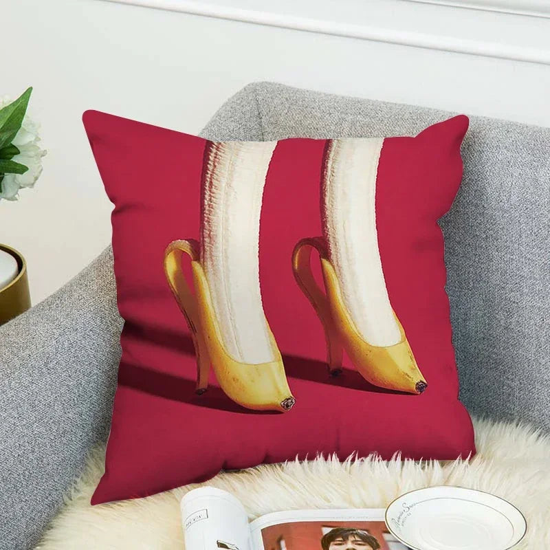 Axyaa Toiletpaper Body Pillow Cover 40x40 Decorative Cushion Case for Bed and Sofa
