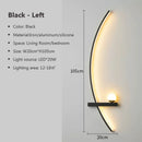 Axyaa Nordic LED Wall Lamp Minimalist Design for Modern Aesthetic Lighting