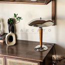 Wooden Walnut Table Lamp Floor Lamp for Home Decor E14 Lighting by Axyaa