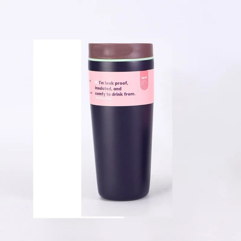 Axyaa Stainless Steel Vacuum Coffee Cup, 20oz Fashionable & Portable Sports Cup