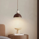 Axyaa LED Bedroom Pendant Lamp - Chinese Style Retro & Quiet Homestay Lighting