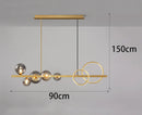 Axyaa Modern Stair Chandelier for Stylish Interior Lighting in Living Room