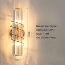 Axyaa Crystal Wall Lamp for Luxe Living Spaces