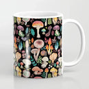 Axyaa Mushroom Coffee Mug 11oz Ceramic Home Milk Cup Birthday Gift for Mushroom Lover