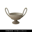 Axyaa Chinese Watercolor Graffiti Flower Vase | Handmade Retro Decorative Earthenware Jar
