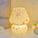 Axya LED Striped Mushroom Table Lamp - Korean Ins Style Desk Decor
