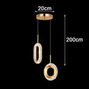 Axyaa Nordic Stair Chandelier Ceiling Light for Living and Dining Room