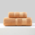 Axyaa White Cotton Towels Set - Hand Face Bath Towel Collection