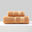 Axyaa White Cotton Towels Set - Hand Face Bath Towel Collection
