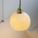 Axyaa Ceramic Wood Brass LED Wall Lamp Sconce Home Decor Arandela Mirror Light