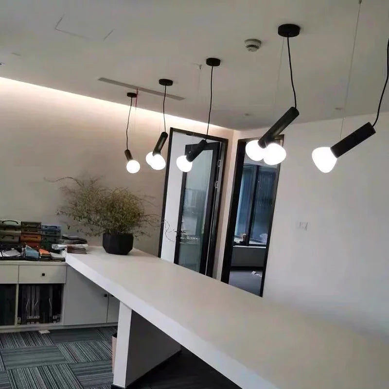 Axyaa Modern Villa Stair Lamp Designer Pendant Chandelier for Exhibition Hall and Kitchen