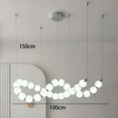 Axyaa French LED Pendant Lights for Living Room & Dining Room Indoor Lighting