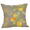 Axyaa Butterfly Linen Pillow Cover, 45X45CM