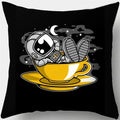 Axyaa Spacemen Rocket Pillowcase for Sofa Home Decor Kids Room