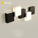 Axyaa LED Geometric Wall Sconce - Modern Lighting Fixture for Living Room & Bedroom