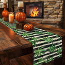 Watercolor Lines Table Runner by Axyaa: Indoor Outdoor Dining Long Cloth