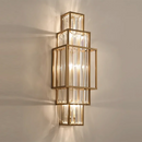 Axyaa Nordic Glass Crystal Wall Lamp - Modern Minimalist LED Lighting Fixtures