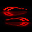 Axyaa LED Rear Bumper Reflector for Chevrolet Malibu XL 2019-2023 - Brake Dynamic Turn Signal
