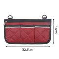 Axyaa Wheelchair Armrest Storage Bag - Large Capacity Organizer