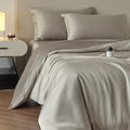 Axyaa Luxury Silk Bedding Set & Duvet Cover - Queen/Double/Single