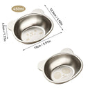 Axyaa Kids Bear Stainless Steel Dinner Bowl - Cute & Durable Salad Plate