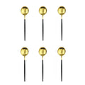 Axyaa Mini Stainless Steel Tea Spoon Set for Coffee, Tea, and Sauces