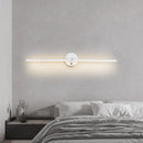 Axyaa Adjustable LED Wall Lamp for Bedside, Foyer & Corridor in Black/White - Modern Design