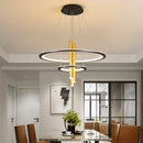 Axyaa LED Pendant Chandeliers for Modern Home Decor & Indoor Lighting