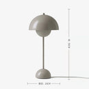 Axyaa Bud Mushroom Floor Lamp - E27 Bulb for Bedroom, Living Room