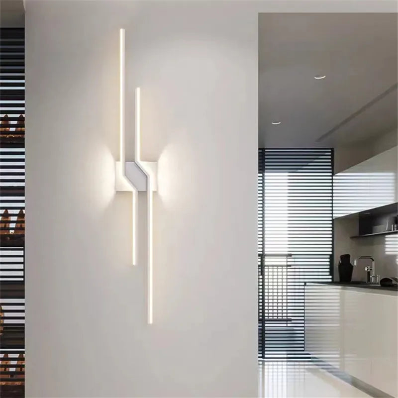 Axyaa Modern LED Wall Sconce Art Deco Light for Living Room Staircase Hallway