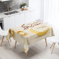 Elegant Ramadan Calligraphy Tablecloth by Axyaa