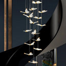 Axyaa Nordic Chandeliers for Dining Room Pendant Lights Ceiling Hanging Lamps
