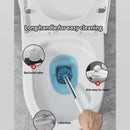 Axyaa Long Handle Wall-Mounted Toilet Brush with Detachable Holder